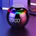 thumbnail image 4 of Modelo de reloj de bola, altavoz inalámbrico bluetooth, tarjeta de colección de voz portátil, 4 of 6
