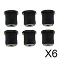 thumbnail image 1 of Piezas de Repuesto Baoblaze 6x6 Ferrules de Cuerda de Guitarra Negro, 1 of 8