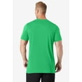 thumbnail image 2 of KingSize Men's Big & Tall No Sweat Longer-Length Short Sleeve Crewneck Tee, 2 of 6