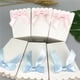 thumbnail image 4 of EeaseMX 12 cajas de palomitas de maíz blancas con lazo, para dulces, golosinas, decoración, cumpleaños, baby showers, bodas, recuerdos (lazo rosa), 4 of 8