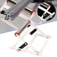 thumbnail image 3 of Soporte de rodillos ajustable, bases móviles para fijación de máquina de corte, metal de primera calidad con características de seguridad y corte eficientes, 3 of 5