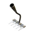 thumbnail image 4 of jinwen Râteau de Jardin Poignée Ergonomique Agricole pour Désherbage de Jardin 5 Dents, 4 of 9