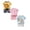 6pcs Baby Boys Summer Outfits-Yellow+Pink+Khaki, variant on Gerichy 6 Pieces Infant Toddler Baby Boy Summer Clothes 3 6 12 18 Months 2T 3T 4T 5T Boys Outfits Short Sleeve T-shirts and Shorts Dinosaur Shorts Set