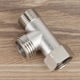 thumbnail image 4 of Lot de 2 vannes de dérivation à 3 voies pour toilettes, adaptateur de valve de chasse d'eau (EU3/8), 4 of 4