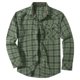 thumbnail image 5 of Blusa y camisa de franela a cuadros de talla grande para hombre, con cuello vuelto y manga larga, estilo occidental, con hebilla de perla de comercio exterior y europeo, abrigo para hombre, 5 of 8