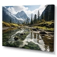 thumbnail image 2 of Designart "Wilderness of Majestic Canada" Landscapes Canvas Art Print, 2 of 5