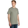 thumbnail image 4 of Port & Company Men's Essential Pocket T-Shirts, 4 of 6