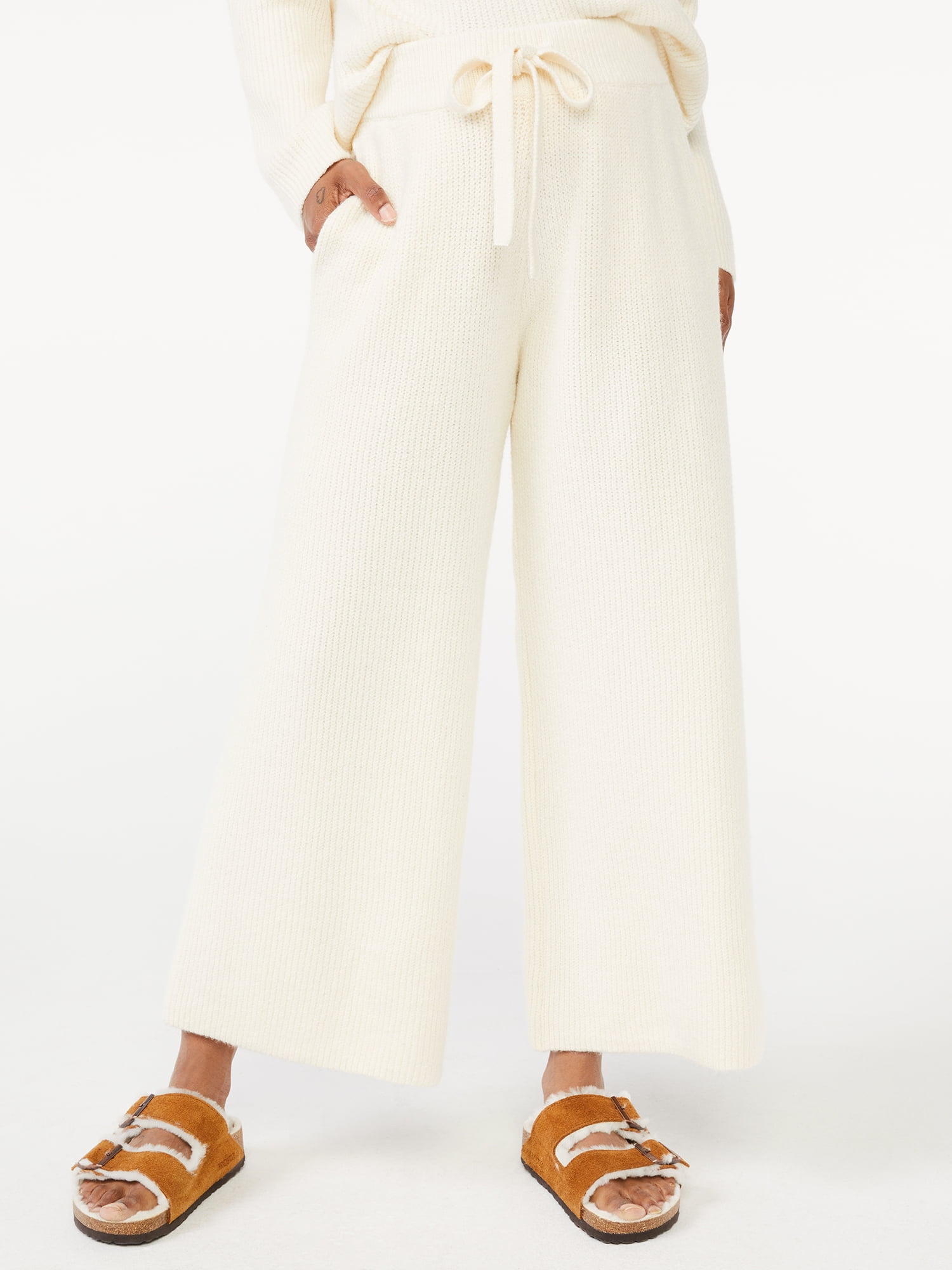 Free Assembly Women's Wide-Leg Sweater 