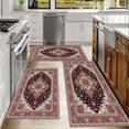 thumbnail image 6 of Farmhouse Kitchen Rugs Set 3 Piece, Boho Kitchen Mats for Floor, Non-Slip Kitchen Rug Waterproof Mats for Kitchen, Runner Rugs for Hallway Laundry Holiday Sink Decor, 6 of 12