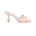 thumbnail image 2 of Sam Edelman Kittie Rosebud Leather Squared Open Toe Slip On Spool Mule Sandals (Rosebud Leather, 10), 2 of 3