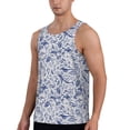 thumbnail image 2 of Haiem sea animals Pattern Men Workout Tank Top Gym Bodybuilding Sleeveless Muscle T Shirts Athletic Tank Breathable Workout Shirt-XX-Large, 2 of 7