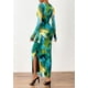 thumbnail image 2 of Vestido Maxi Floral de Manga Larga para Mujer PRETTYGARDEN Talla S, 2 of 8