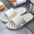 thumbnail image 2 of Bathroom Slippers Quick Drying - Hollow Simple Shower Slides Household Sandals, 2 of 10