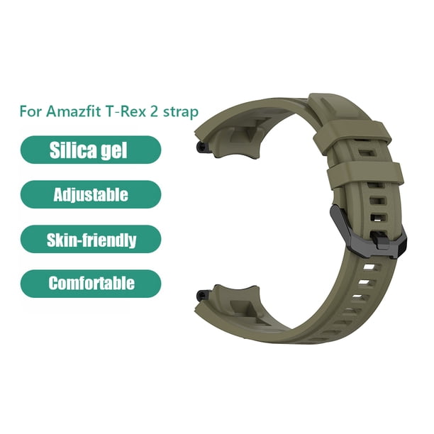 Correa de silicona Correa Reloj inteligente Accesorios Correa de reloj para Amazfit T-Rex 2 A2169