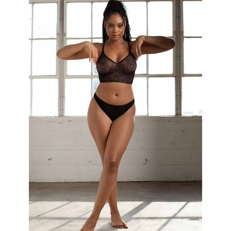 Smart Sexy Women s Smooth Lace Longline Bralette Style SA1451