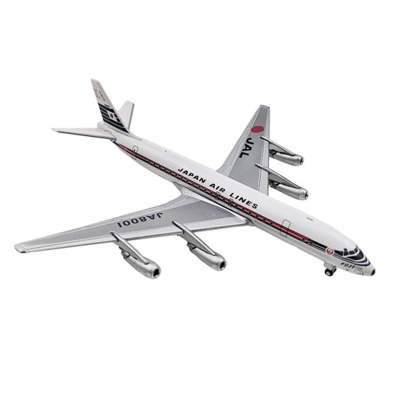 Desk Decoration: 1:400 Scale JAL Douglas DC-8 Alloy Airplane Model