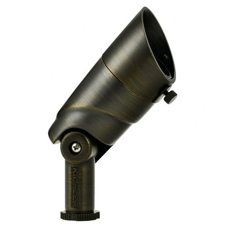 

5.5W 1 Led 35 Degree Flood Adjustable Small Accent Light 3.75 inches Tall By 2 inches Wide-Centennial Brass Finish-3000 Color Temperature Bailey