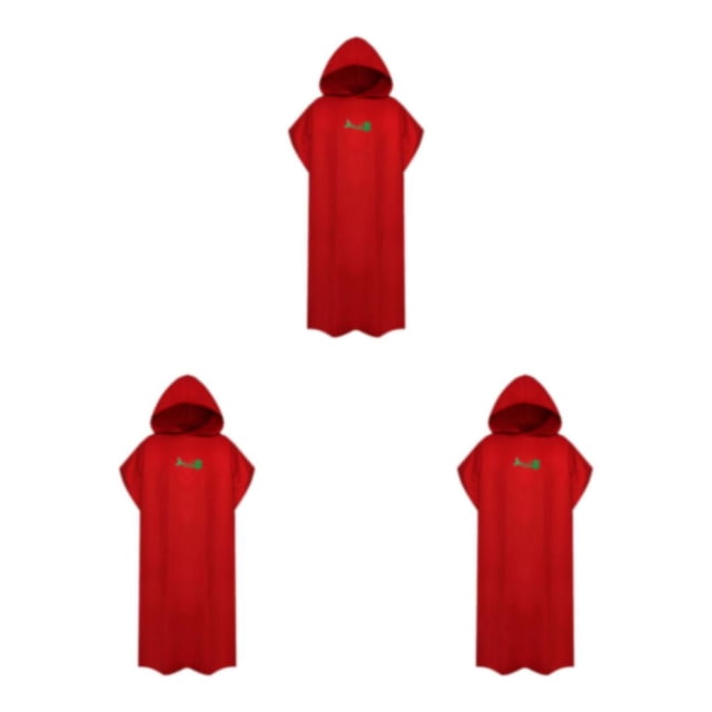 Sonducket Toalla De Microfibra Para Baño Unisex Absorbente Ligera Y De Felpa Y Absorbente Toallas De Baño Para El Cuerpo Surf Poncho Rojo Type1 NO1