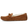 thumbnail image 5 of Cole Haan Women's Evelyn Bow Driver Loafer, Golden Toffee Suede/Faux Fur, 9, 5 of 7
