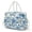 Blue Butterfly Floral, variant on Bulopur Cute Panda Quilted Lunch Bag for Women Insulated Lunch Bags for Women Portable Tote Bags for Work School Picnic Travel Gift for Friends
