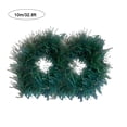 thumbnail image 2 of 32.5 Ft Christmas Rattan Christmas Garland Green Belt Wreath DIY Christmas Tree Decoration Green Belt Wreath Hanging Pendant Home Party Decor, 2 of 5