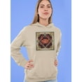 thumbnail image 2 of Cancer Zodiac Ethnic Style Hoodie Women -Image by Shutterstock, Female x-Large, 2 of 4