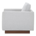 thumbnail image 3 of Moe's Home Collection Vernon Accent Chair Fabric Gray, 3 of 7