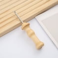 thumbnail image 3 of Visland Embroidery Needle Wooden Handle Embroidery Punch Needle Pen Weaving Tool for DIY Craft Stitching Applique, 3 of 7