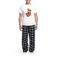 thumbnail image 5 of CafePress - Airedale Holding Heart Men's Light Pajamas - Men's Light Loose Fit Cotton Pajama Set, 5 of 7