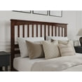 thumbnail image 4 of AFI Becket Queen Solid Wood Low Profile Platform Bed with Matching Footboard, Walnut, 4 of 11