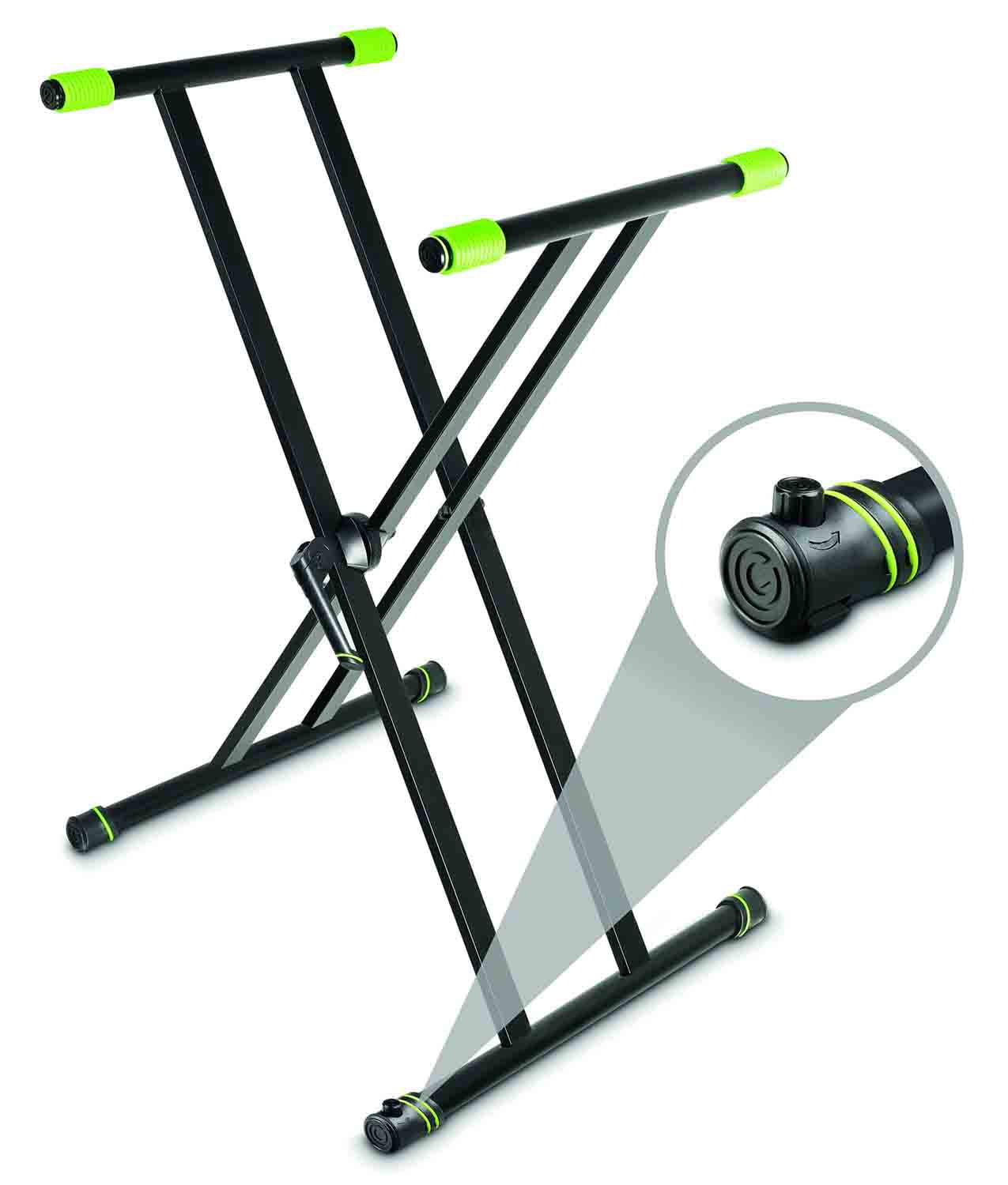 Gravity Stands KSX 2 RD Set - KS X2 Keyboard Stand and KS RD1 Rapid Desk