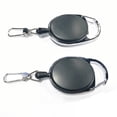 thumbnail image 5 of EDC Heavy Duty Steel Cord Retractable Gear Reel Pull Key Ring Key Chain Keyring, 5 of 5