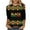 Multicolor#1, variant on Tnhcen Women's Black History Month Print Oversized 3/4 Sleeve Tops - Cultural Heritage Round Neck Casual Shirts S-5XL