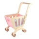 thumbnail image 4 of Carrito de compras perfke de madera juguete para niños rosado, 4 of 9