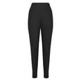 thumbnail image 4 of Vibrex High Waisted Leggings for Women Comfortable and Stretchy Solid Color Soft Stretch Slim Yoga Leggings with Pocket Seamless Sports Large Size Hip Lifting Tight Fitting Elastic Pants Yoga Pants, 4 of 9