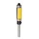 thumbnail image 2 of 2pcs / Set 1/4 Diámetro Del Vástago Bits Router, Durable Junta Router Bit Herramienta De Corte De Carpintería, 1/2 De Diámetro De shamjiam Broca de fresado de ajuste al ras, 2 of 5