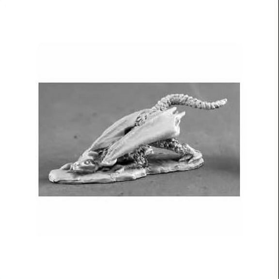 Reaper Miniatures Ice Dragon Hatchling #03691 Dark Heaven Unpainted Metal