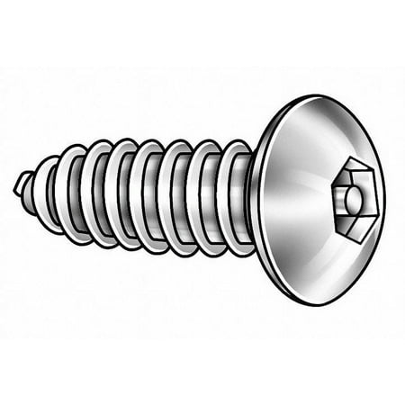 

Tamper-Pruf Screws Scrw Sz #8 5/32 18-8SS 1/2 L PK25 31380