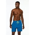 thumbnail image 5 of Tyhengta Men's Swim Trunks Quick Dry Beach Shorts with Zipper Pockets and Mesh Lining Turquoise 32, 5 of 8