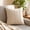 💖 Beige_Hot#191, variant on 18x18 Inch Solid Color Soft Pile Throw Pillow Cover Textured Square Cushion Cover for Sofa and Living Room Decor