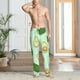 thumbnail image 2 of Fotbe Avocado Pantalones de Pijama para Hombre, Pantalones de Dormir, Pantalones de Casa con Cintura Ajustable y Bolsillos-Medium, 2 of 6
