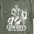 thumbnail image 3 of Yellowstone - Rip Cowboys Don't Say Goodbye - Men's Short Sleeve Graphic T-Shirt, 3 of 6
