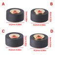 thumbnail image 3 of HEMLBOYW Rubber Pinch Roller Copper Pressure Tape Wheel for Professional Recording Application 14.2x7x6.5/14.2x8x6.5 2.0/2.5, 3 of 6
