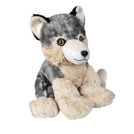"Timber" Wolf 16in Hand Stuffed Plush