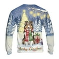 thumbnail image 2 of Merry Christmas Shetland Sheepdog Snowy Winter with Gifts Tree Decorations All Over Print 3D Sweatshirt Unisex Merch Sheltie Dog Lover Gifts - 12020, 2 of 6