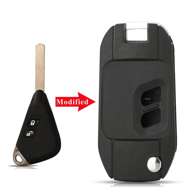 Modified Flip Remote Key Case 2/3 Button For Subaru Legacy Forester Outback Liberty Tribeca Impreza Replace Fob Shell