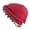 A, variant on Fashion Twist Tail Hat for Women Coin Trim Turban Skull Hat Outdoors Sun Protective Hat Sports Activity Headwrap Unisex