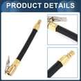 thumbnail image 5 of 1pc 7.09" 7.8mm ID Tire Inflator Extension Tube 0.305inx32TPI Nylon Black for Car Motorcycle Bicycle, 5 of 7