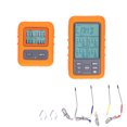 thumbnail image 2 of Medidor de temperatura termómetro de alarma de exceso de límite de transmisión inalámbrica impermeable con sonda para cocina para el hogar para restaurante, 2 of 8