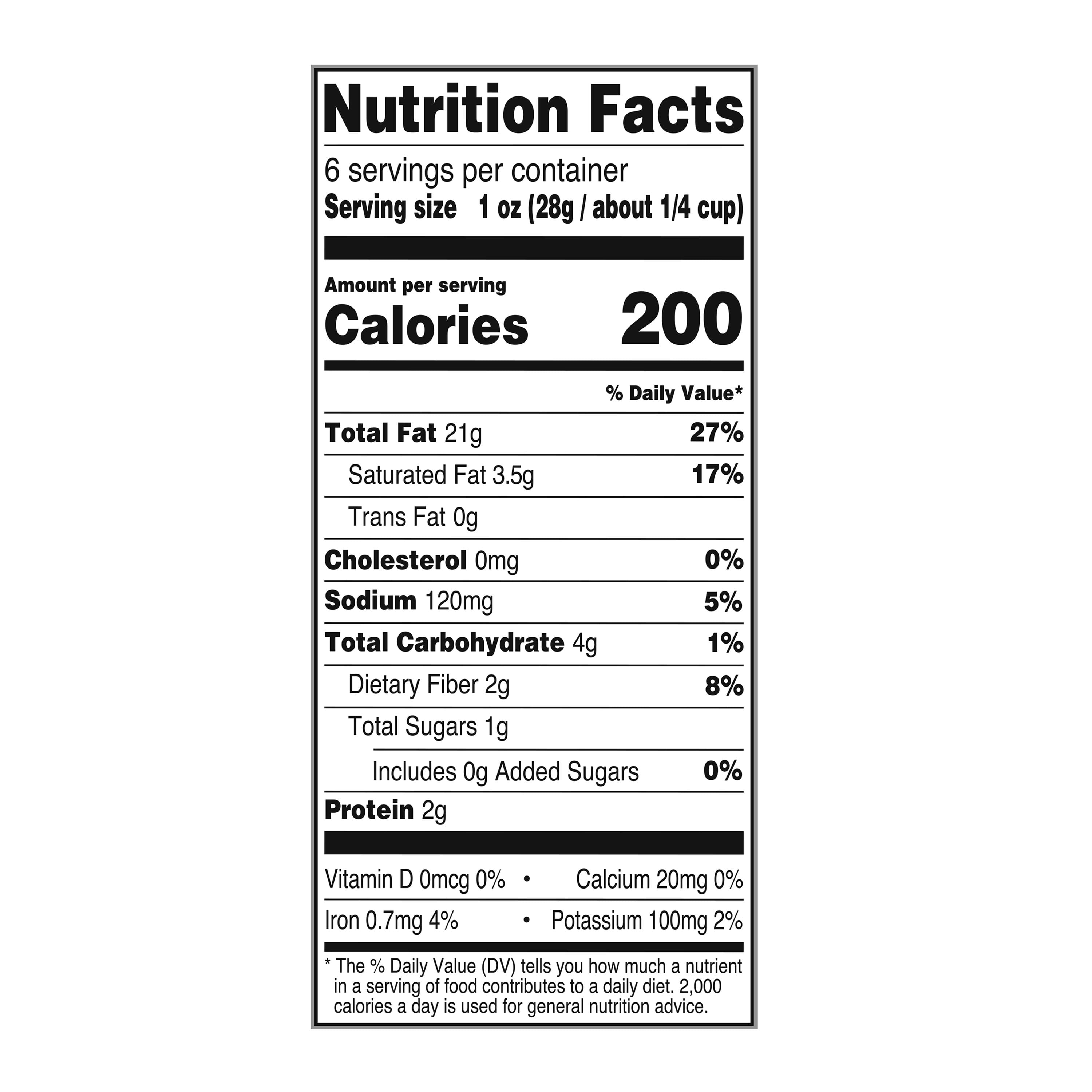 (3 pack) Great Value Dry Roasted & Salted Macadamia Nuts, 6 oz